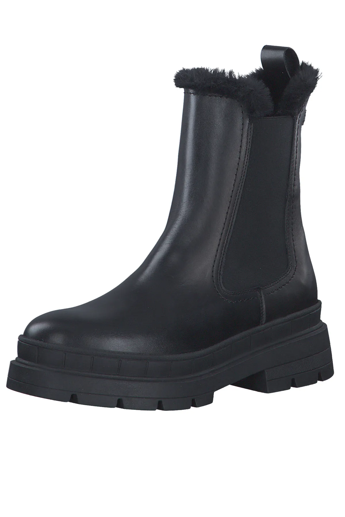 Tamaris  Stiefelette - Schwarz - Blockabsatz