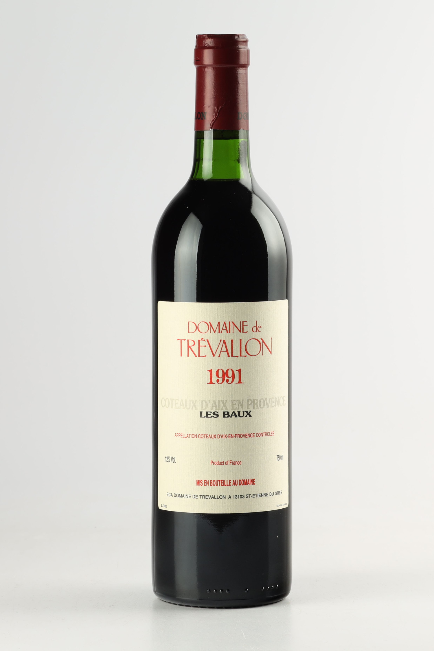 Domaine De Trevallon 1991, VDP Bouches du Rhône