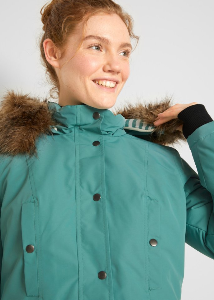 Outdoor-Funktions-Jacke mit Kapuze