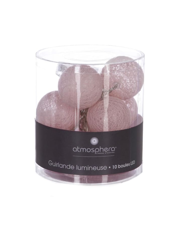 Atmosphera Créateur d'intérieur Lichterkette in rosa günstig kaufen onesize