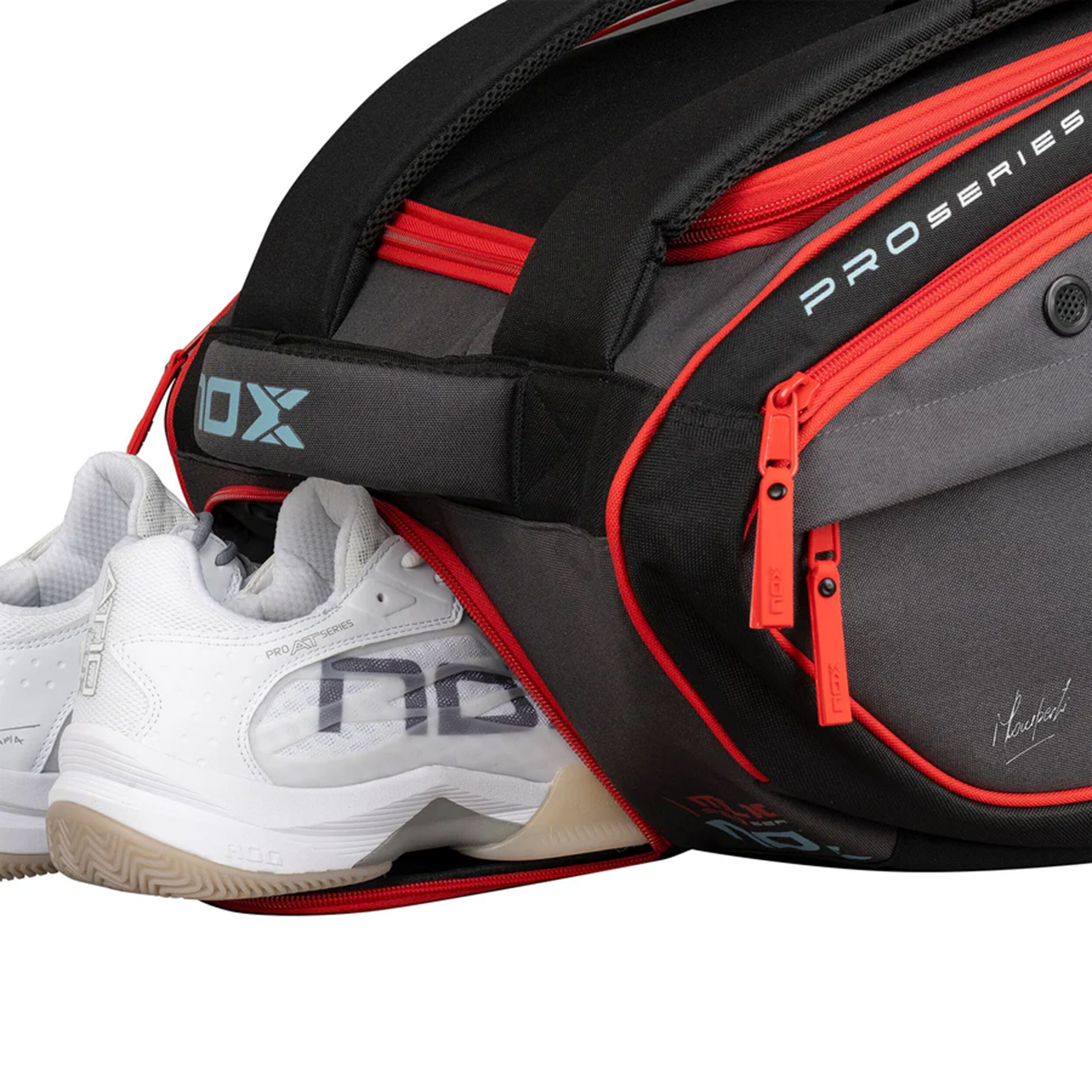 ML10 Competition XL Compact Padelschlägertasche - Schwarz, Rot