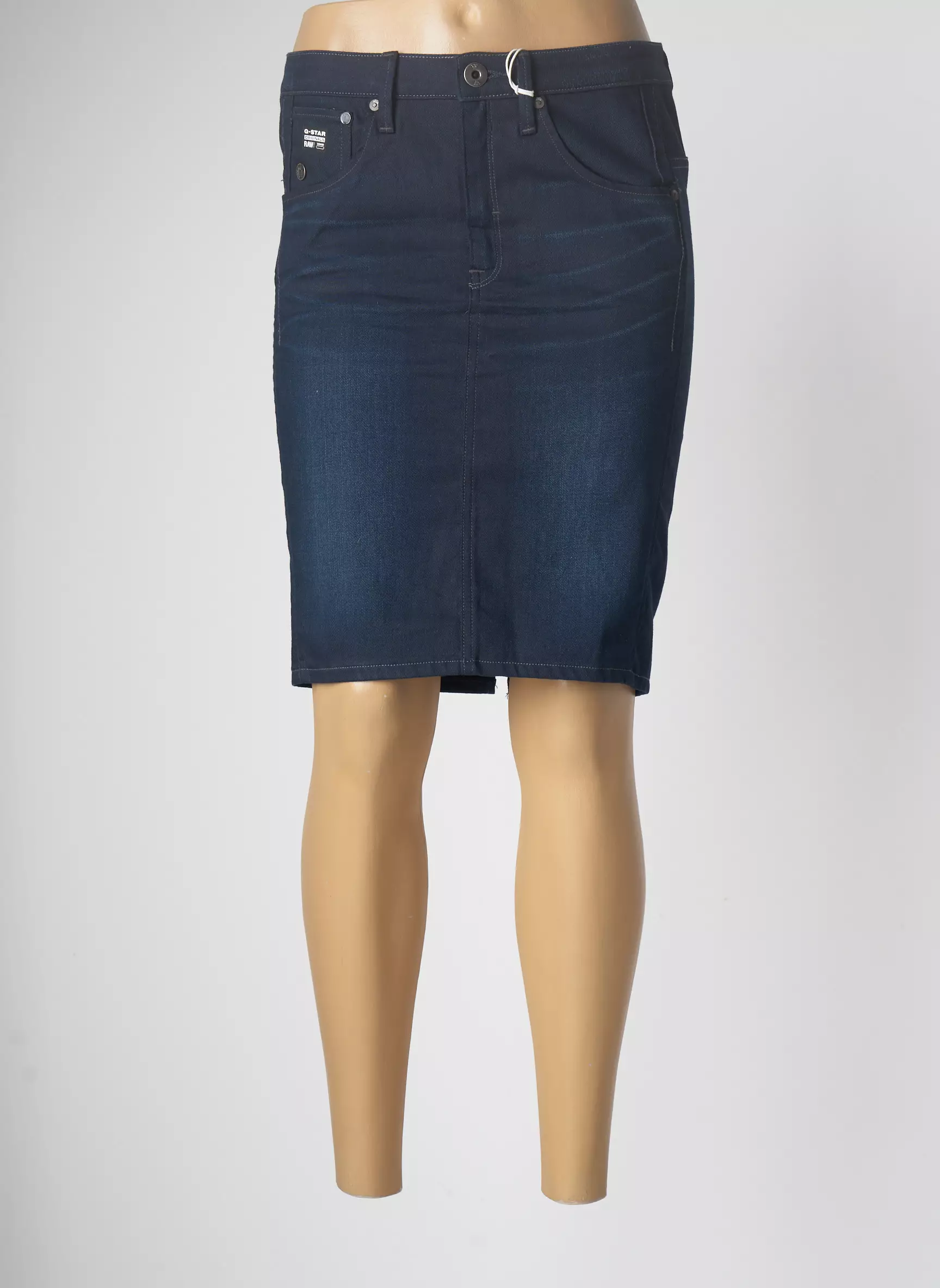 G Star Jupes Mi Longues Femme couleur bleu