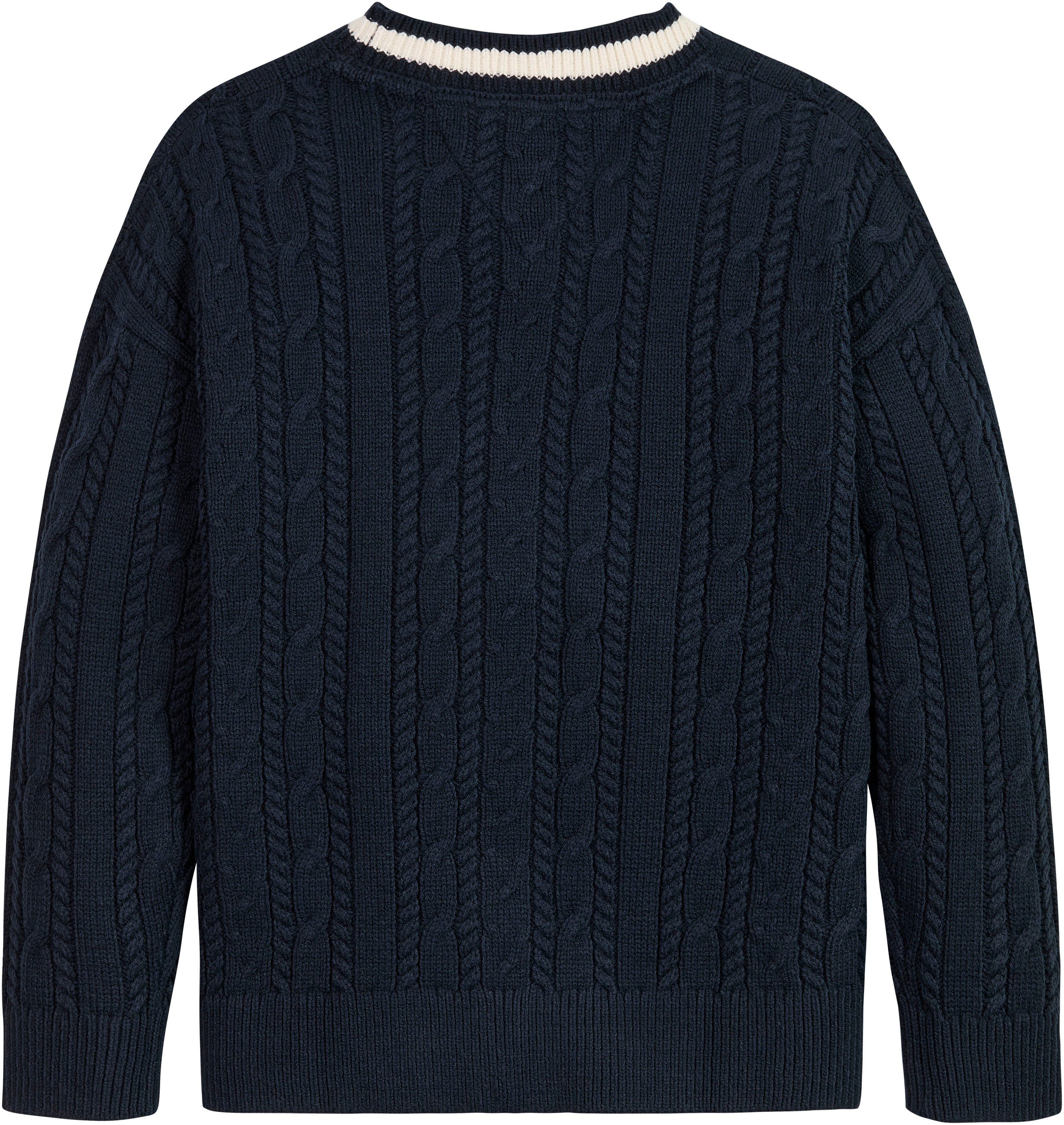 Tommy Hilfiger Strickjacke ESSENTIAL CABLE CARDIGAN
