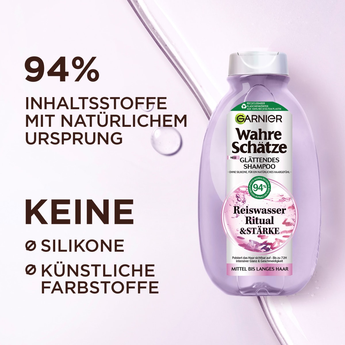 Shampoo Reiswasser Ritual & Stärke, 300 ml