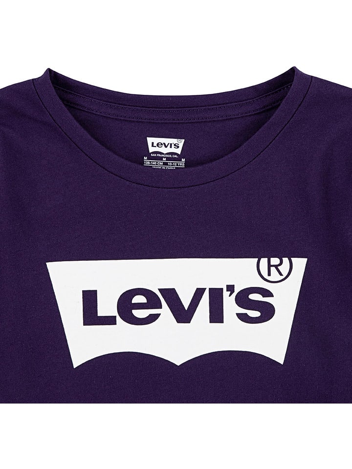 Levi's Kids Longsleeve in Lila günstig kaufen