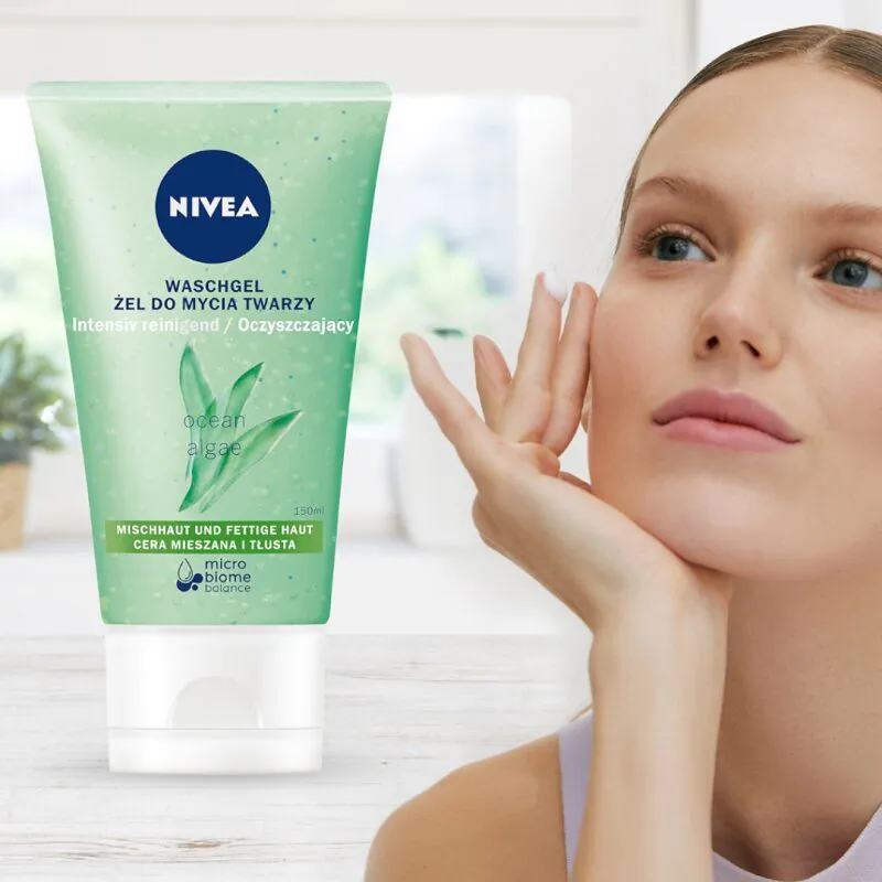 „Nivea Visage“ giliai valomasis veido prausimosi gelis