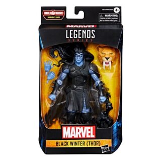 Marvel Legends Actionfigur - Black Winter (Thor) (BAF: Marvel's Zabu)