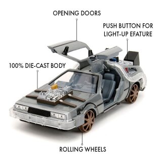 Zurück in die Zukunft 3 Diecast Modell - Time Machine Model 4