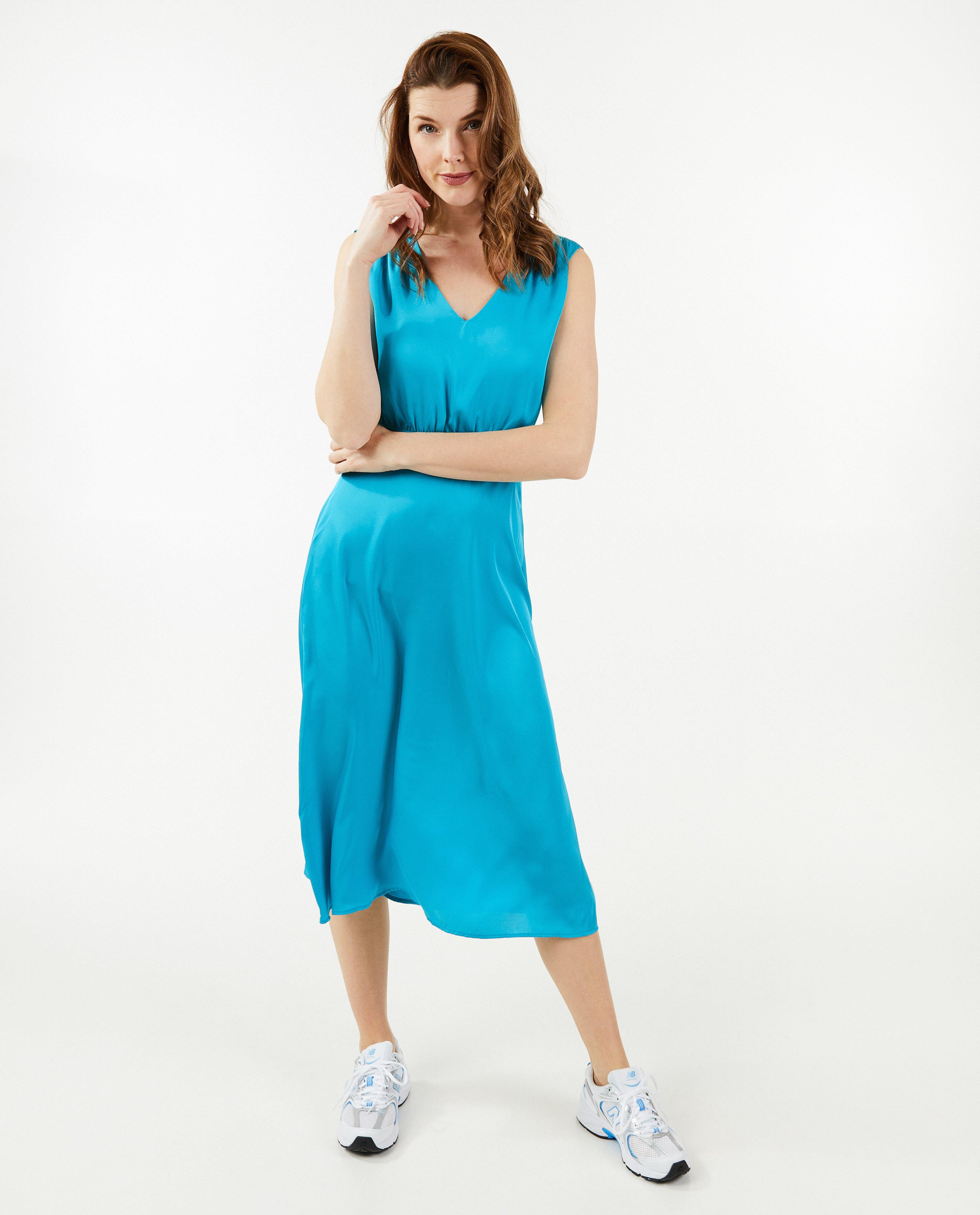Rochie OVS fără mâneci albastru deschis