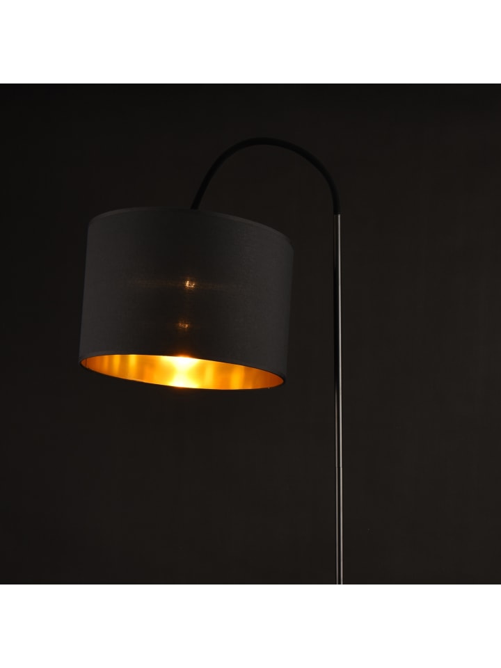 lux.pro Stehleuchten Toledo in Schwarz (H)173cm (D)35cm günstig kaufen onesize