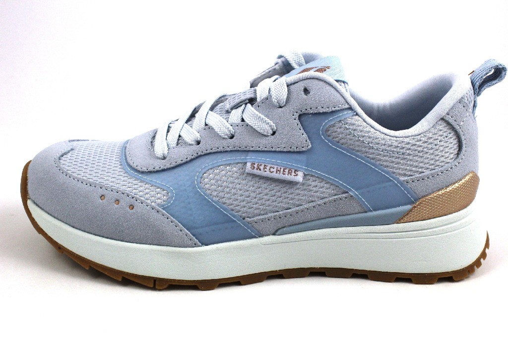 SKECHERS Freizeit Schnürer blau
