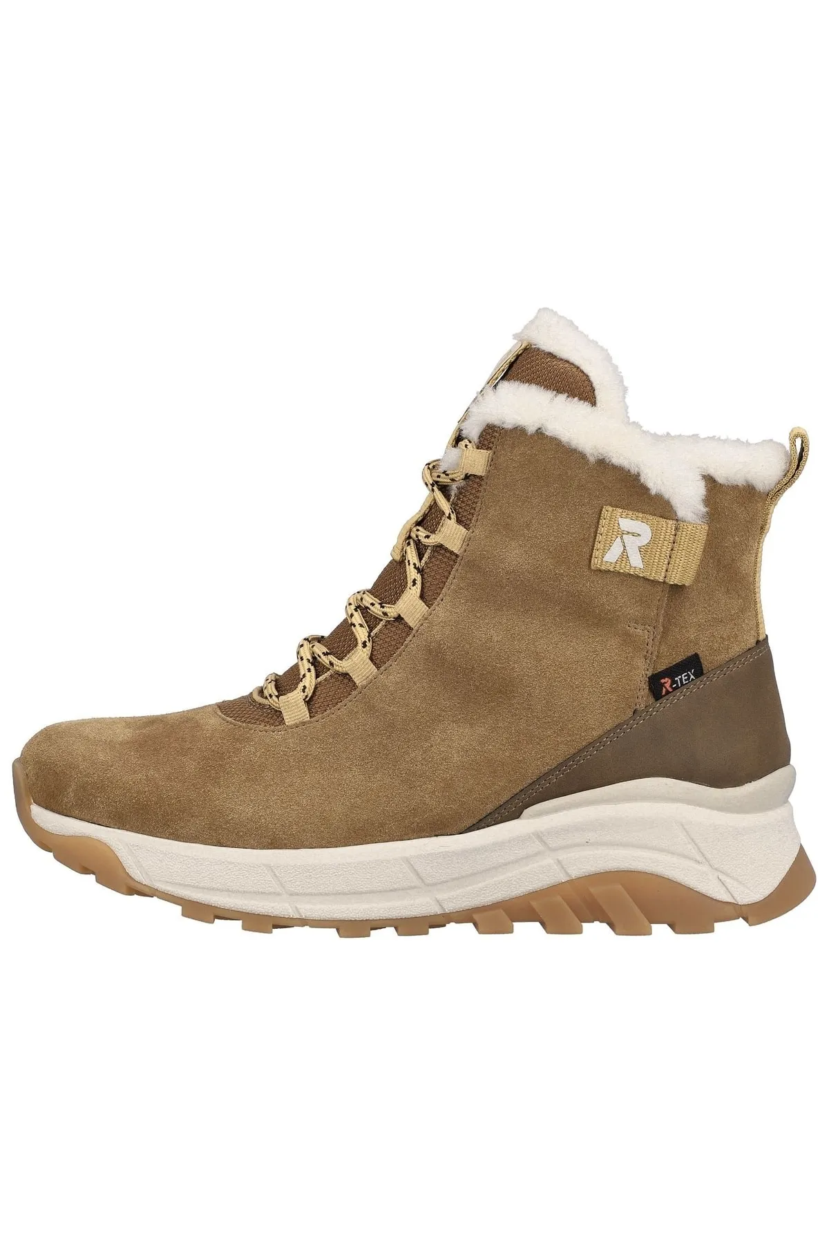 Rieker  Stiefelette - Braun - Flacher Absatz