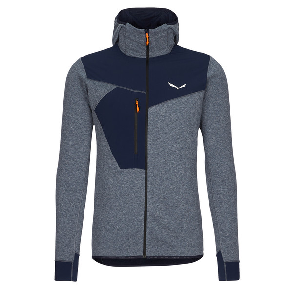 PUEZ 2 DRY M L/S HOOD FZ TEE Herren - Fleecejacke