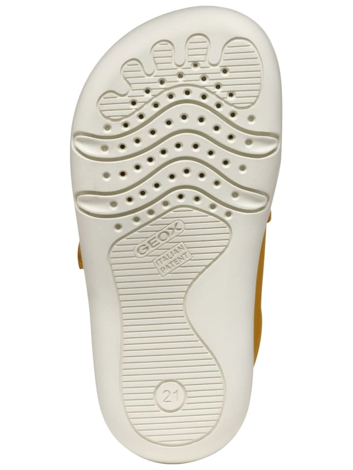 Geox Sneaker in Navy/Gelb günstig kaufen