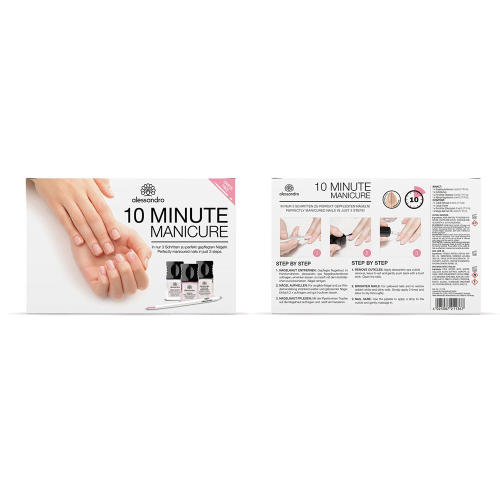 Alessandro Spa Nails 10 Min. Manicure Set
