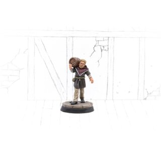 Townsfolk Miniatures - Servant With Barrel