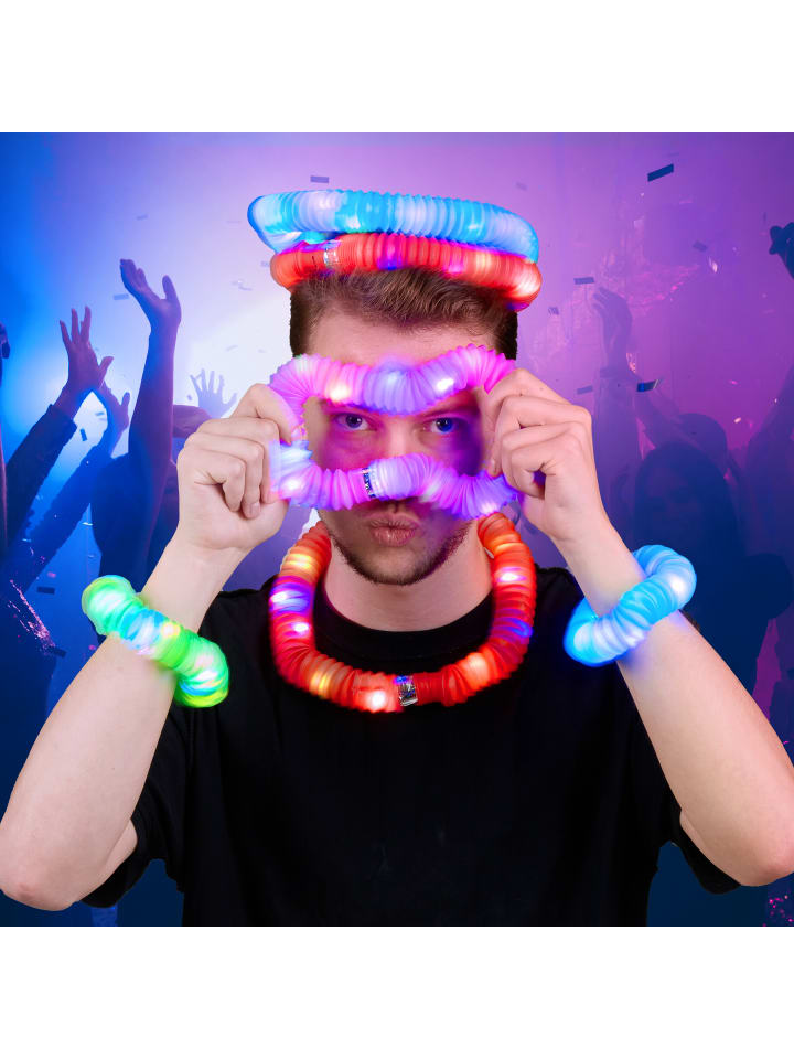 relaxdays 15 x Leuchtstäbe in Bunt günstig kaufen onesize