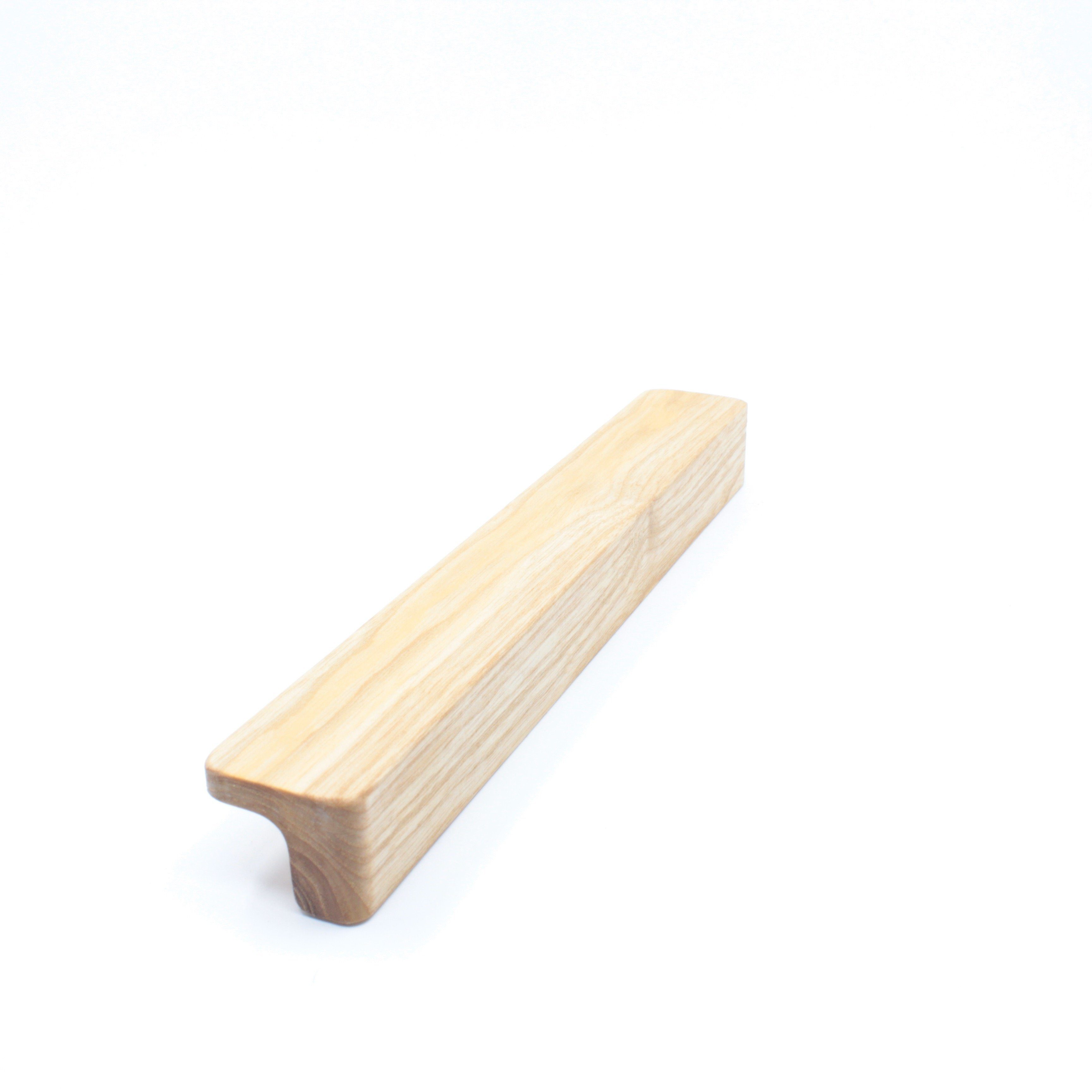 ekengriep Möbelgriff F203, Holzgriff aus Esche für Küche, IKEA Schrank, Schubladen usw.