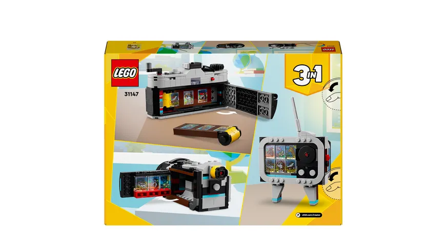 LEGO Creator 3in1 31147 Retro Kamera