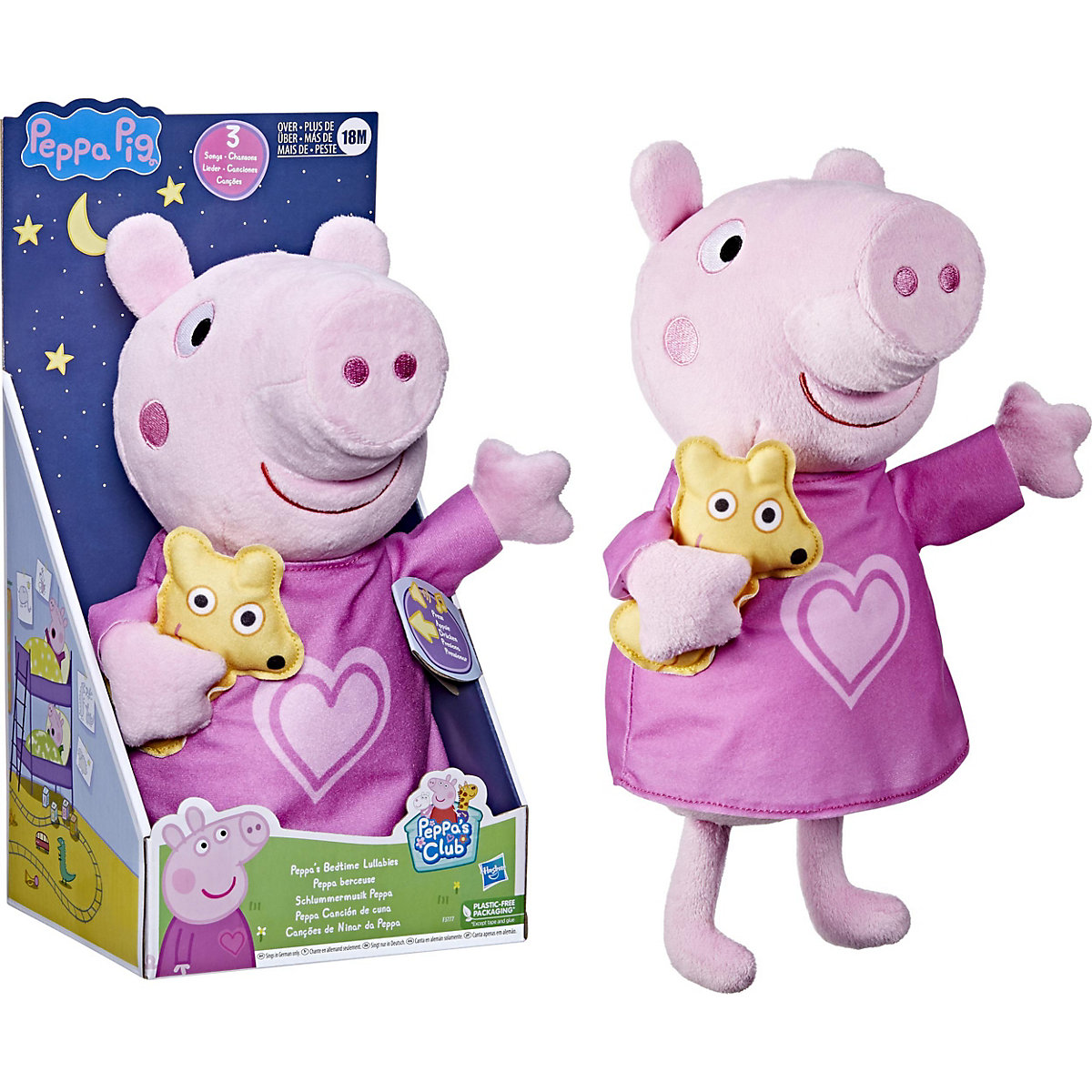 Schlummermusik Peppa - Plüschpuppe mit Singfunktion