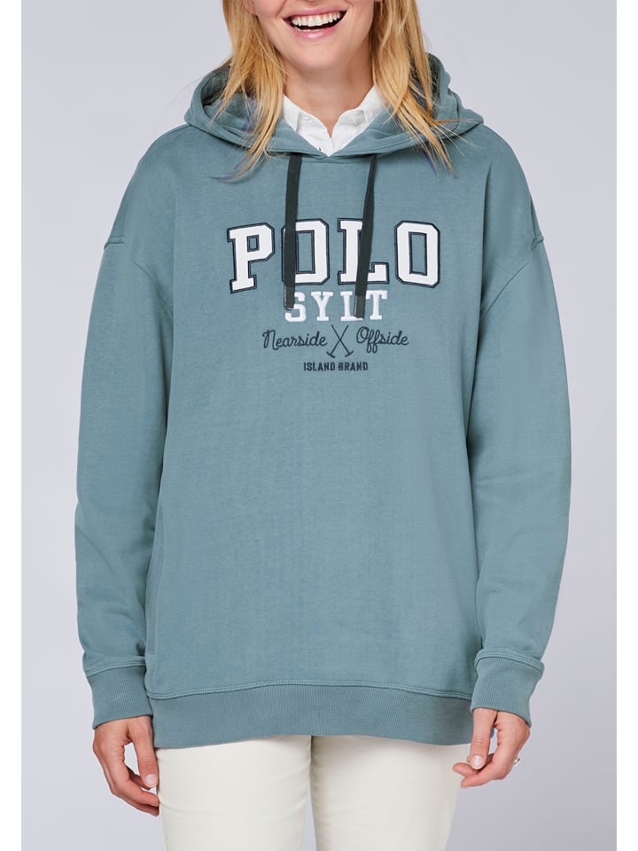 Polo Sylt Hoodie in Blau günstig kaufen