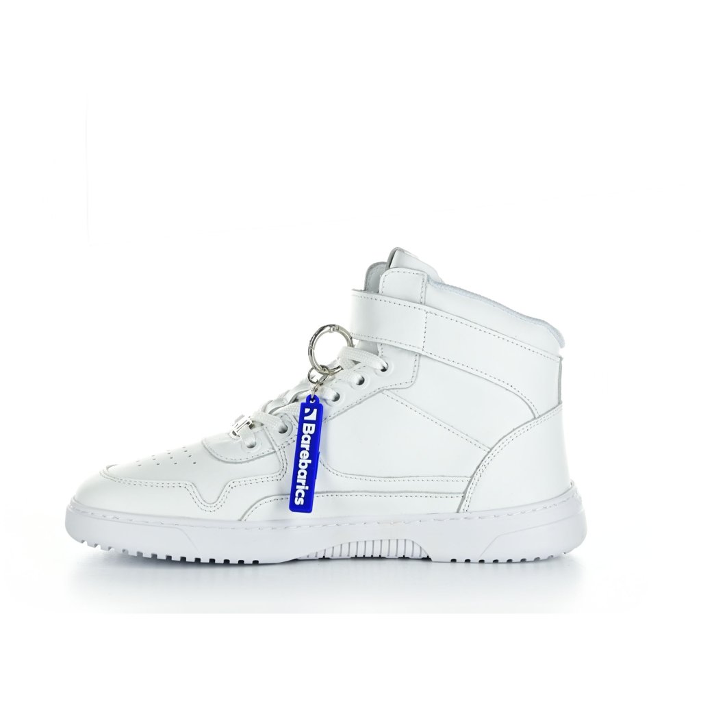 Be Lenka Barebarics Zing High Top All White knöchelhohe Barfußsneakers