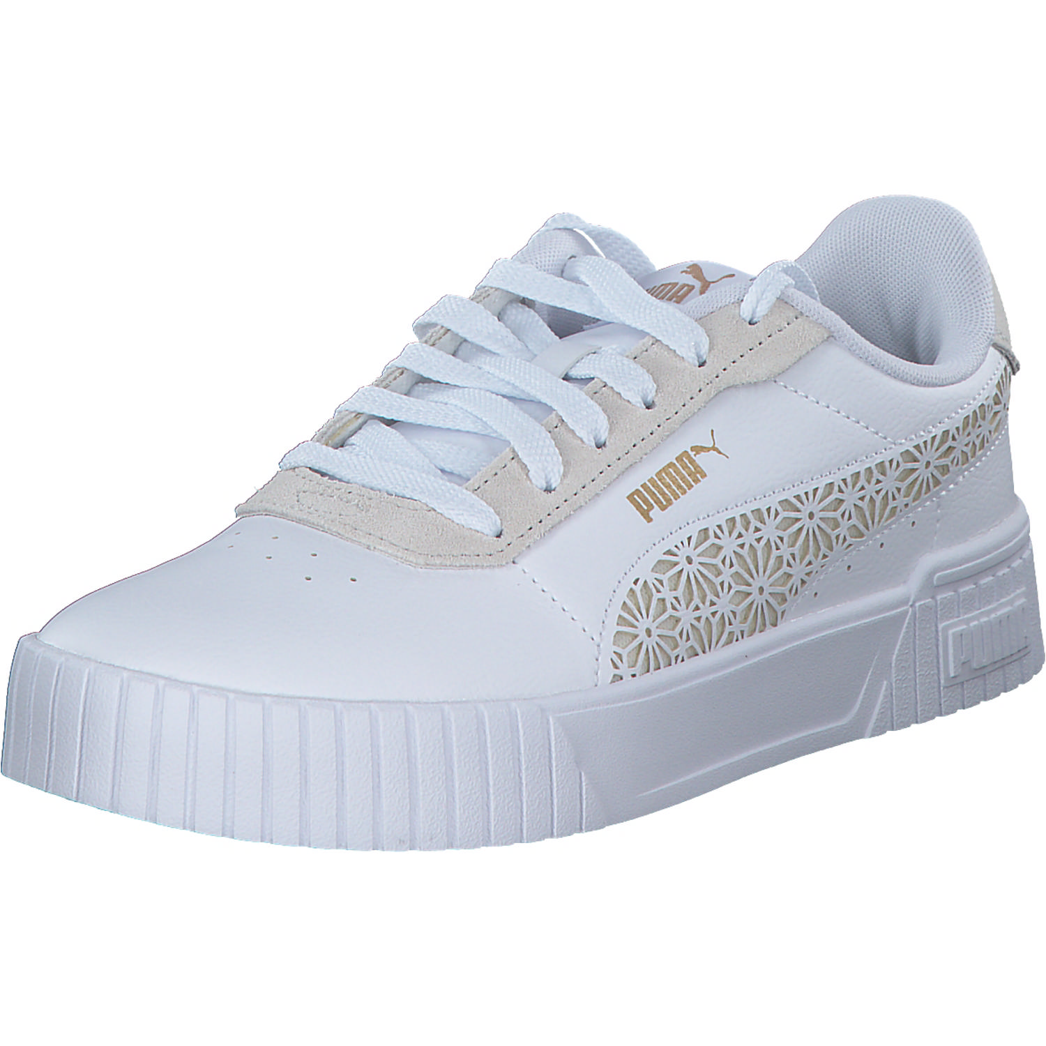 Puma Carina 2.0 Laser Cut 389389, Schnürschuhe, Damen, Weiß