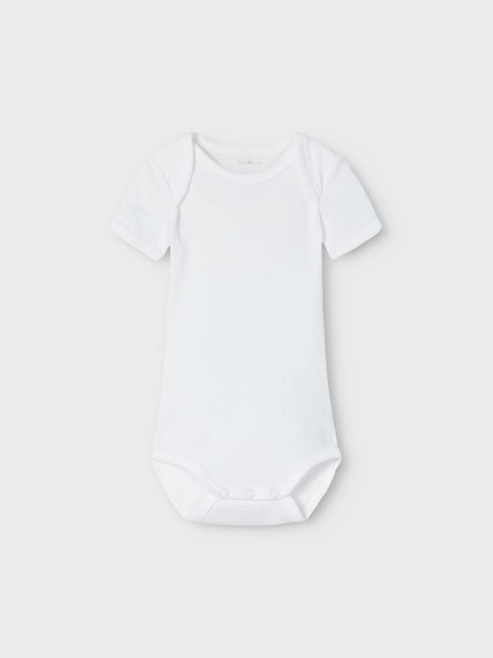 name it Kurzarbbodys 3er Pack Basic in bright white günstig kaufen