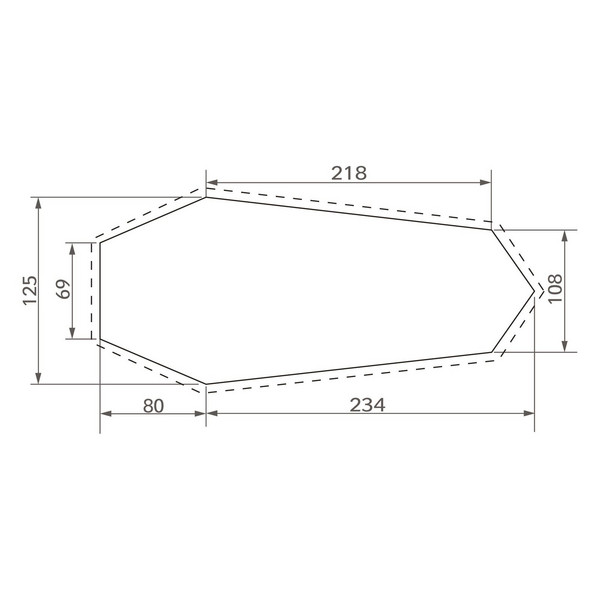 FP HOGAN UL 2P - Zeltplane