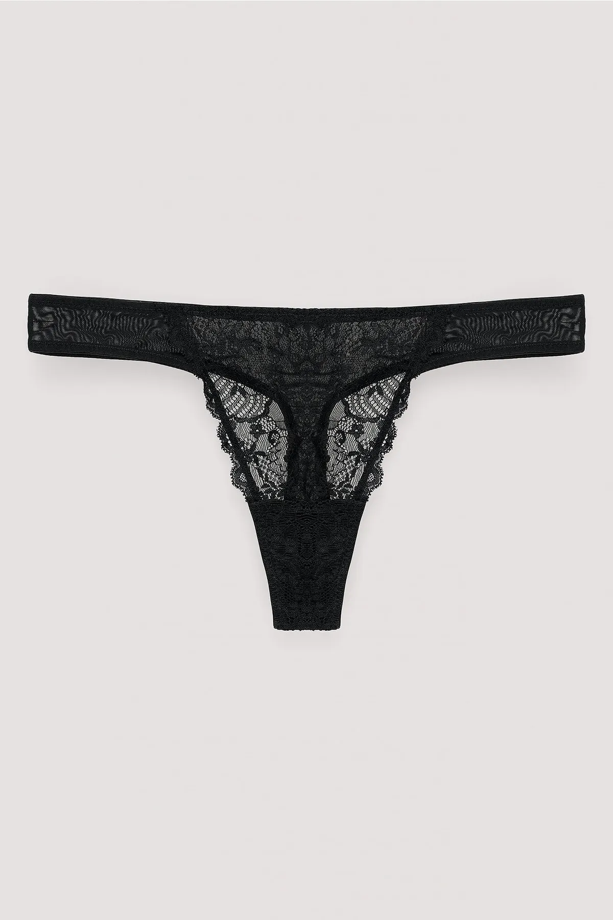 NA-KD  String - Schwarz - Unifarben