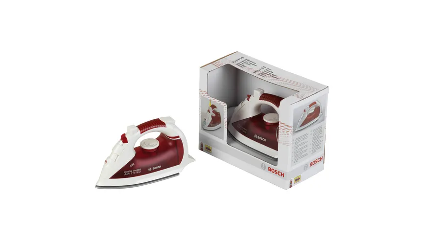 Theo Klein 6254 Bosch Bügeleisen I Maße: 17 cm x 7,5 cm x 9,5 cm I Spielzeug für Kinder ab 3 Jahren