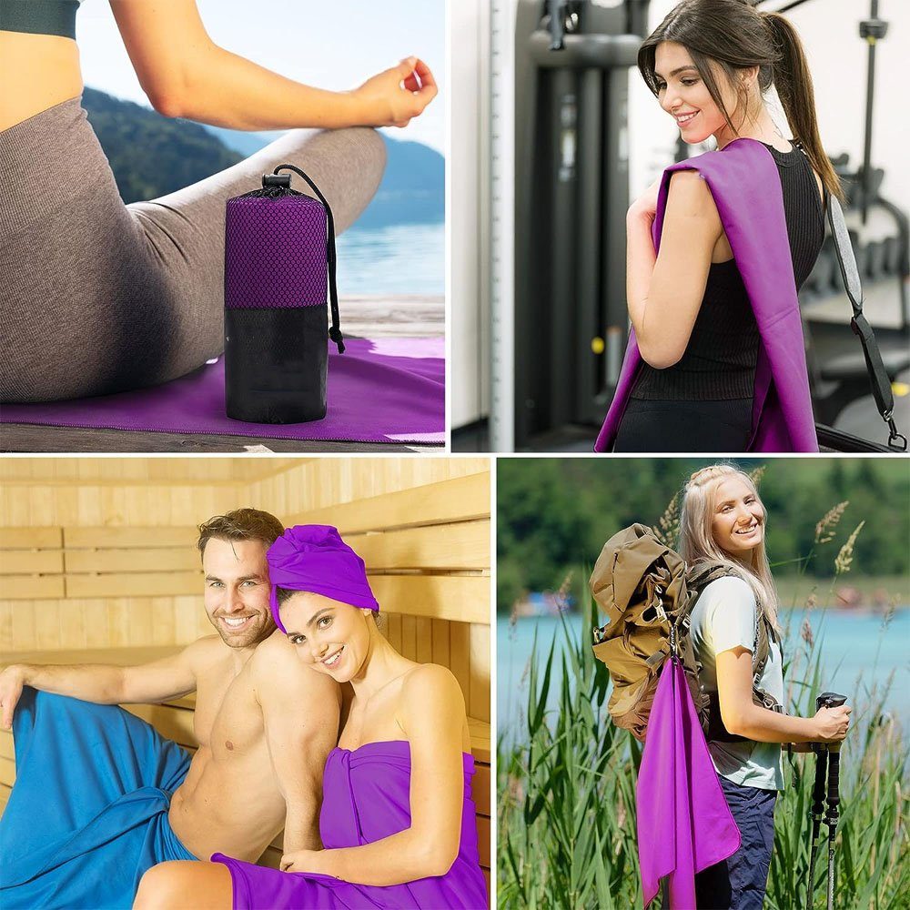 Sarfly Sporthandtuch Mikrofaser Handtuch,Sporthandtuch, Reisehandtuch