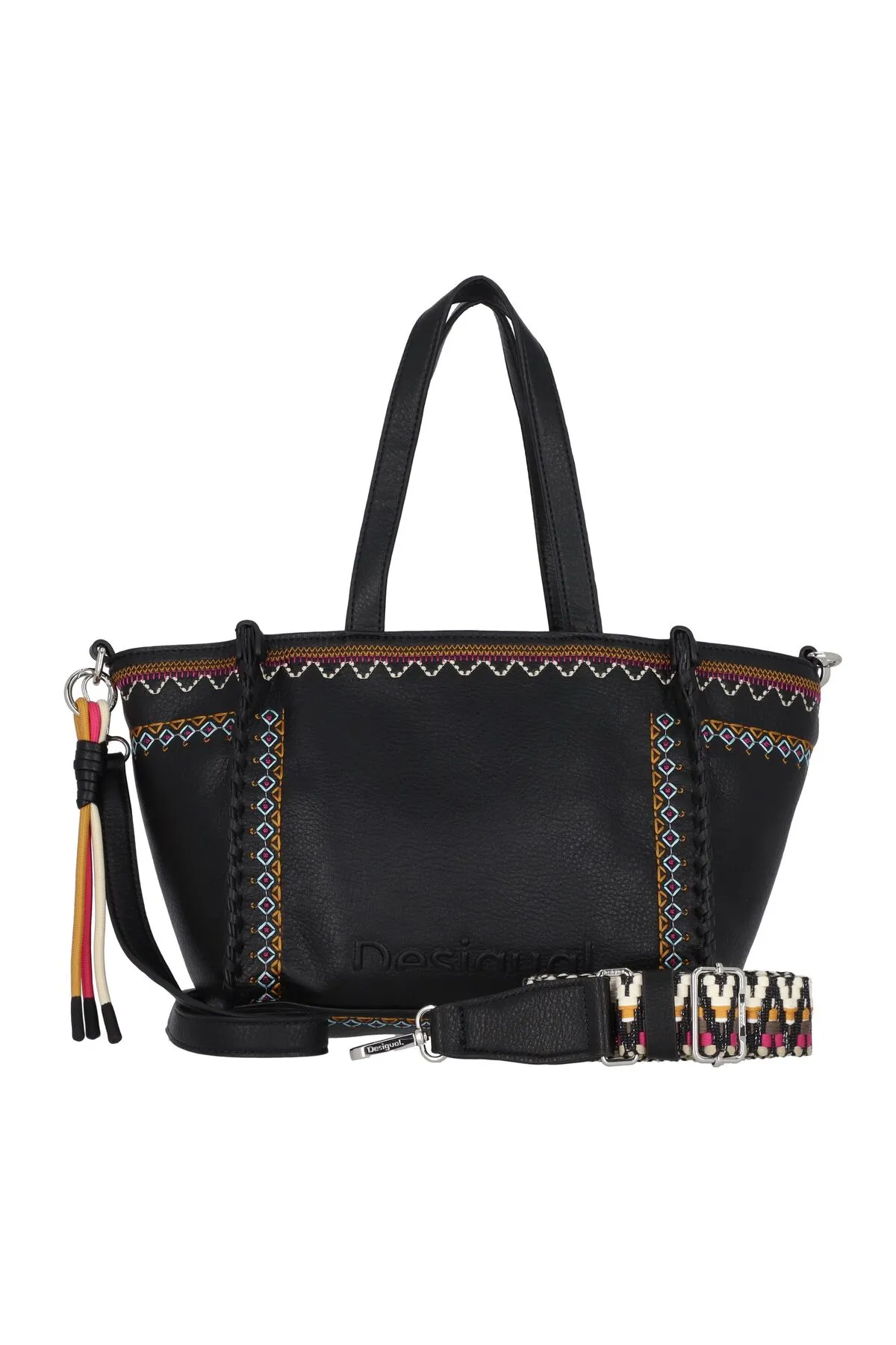Desigual  Umhängetasche - Schwarz - Unifarben