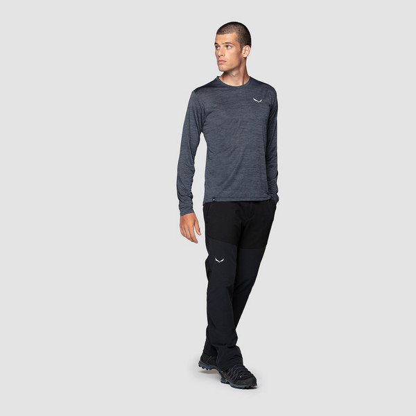 PUEZ MELANGE DRY M L/S TEE Herren - Funktionsshirt