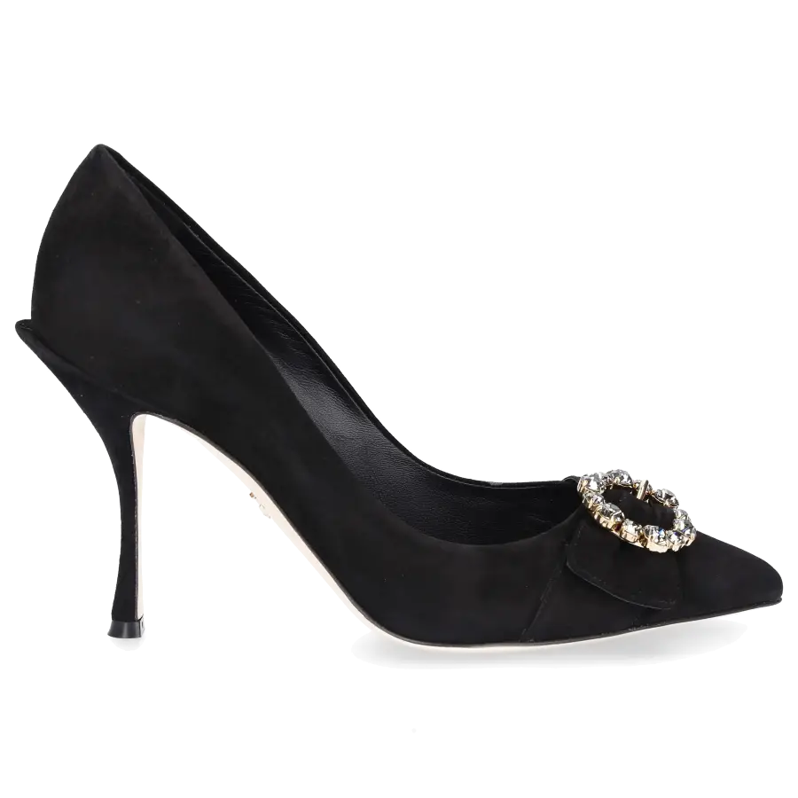 Dolce & Gabbana - Pumps LORI Veloursleder - schwarz