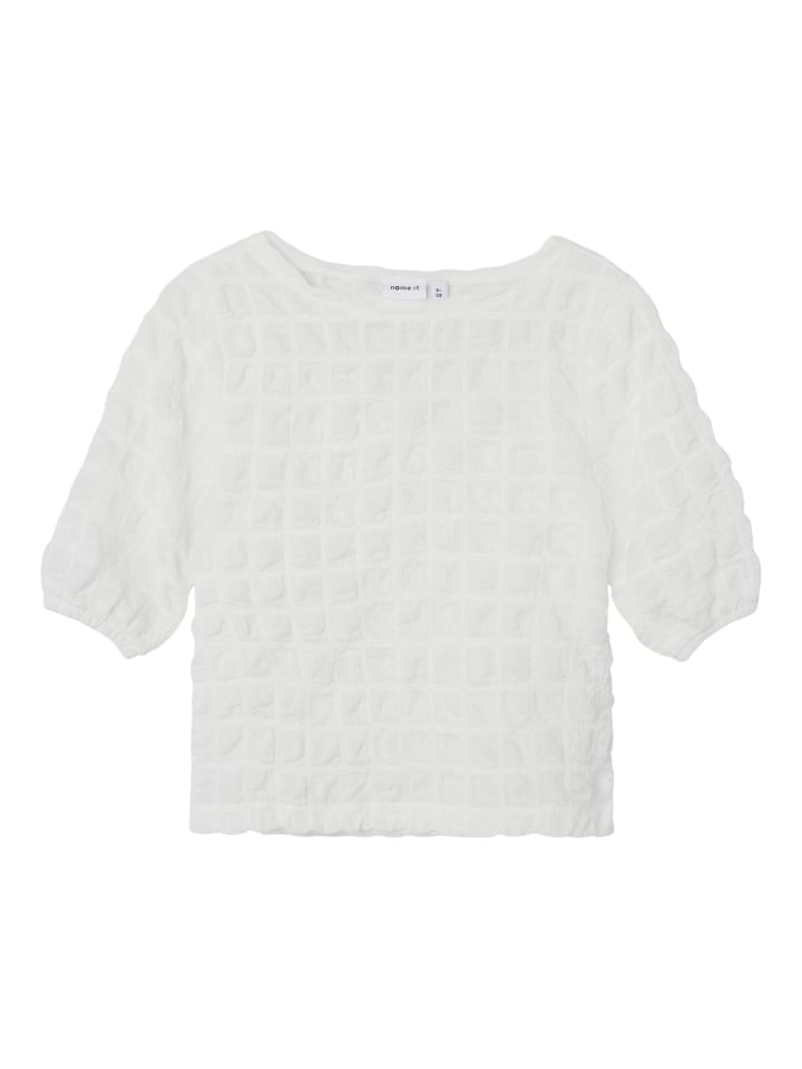 name it Blusenshirt in bright white günstig kaufen 122/128