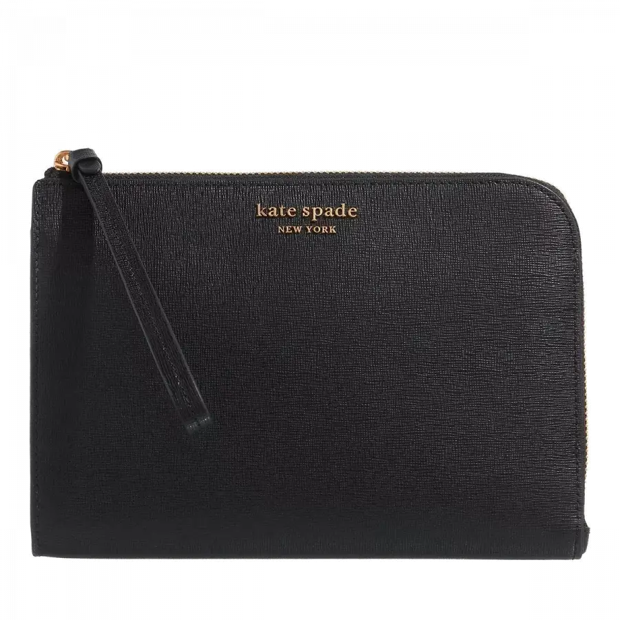 Kate Spade New York - Kate Spade New York Make-up Bags Leder Black - schwarz