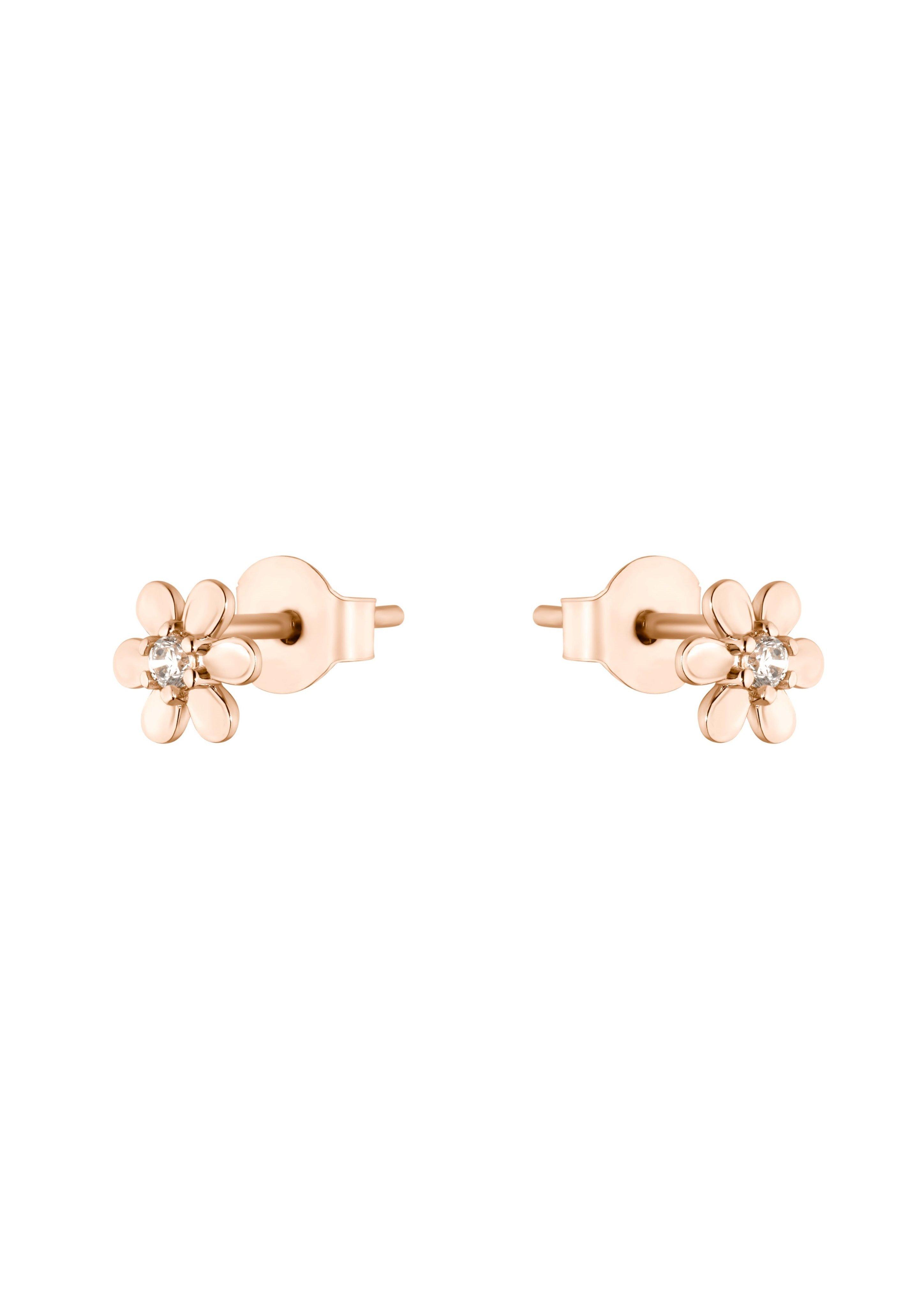 Ohrstecker mit Blüten-Motiv  6007991-44E0