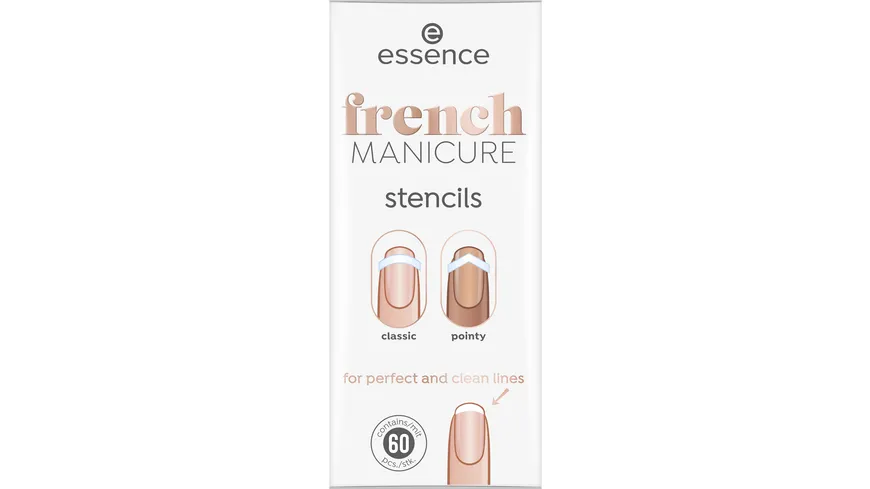 essence French Manicure Stencils
