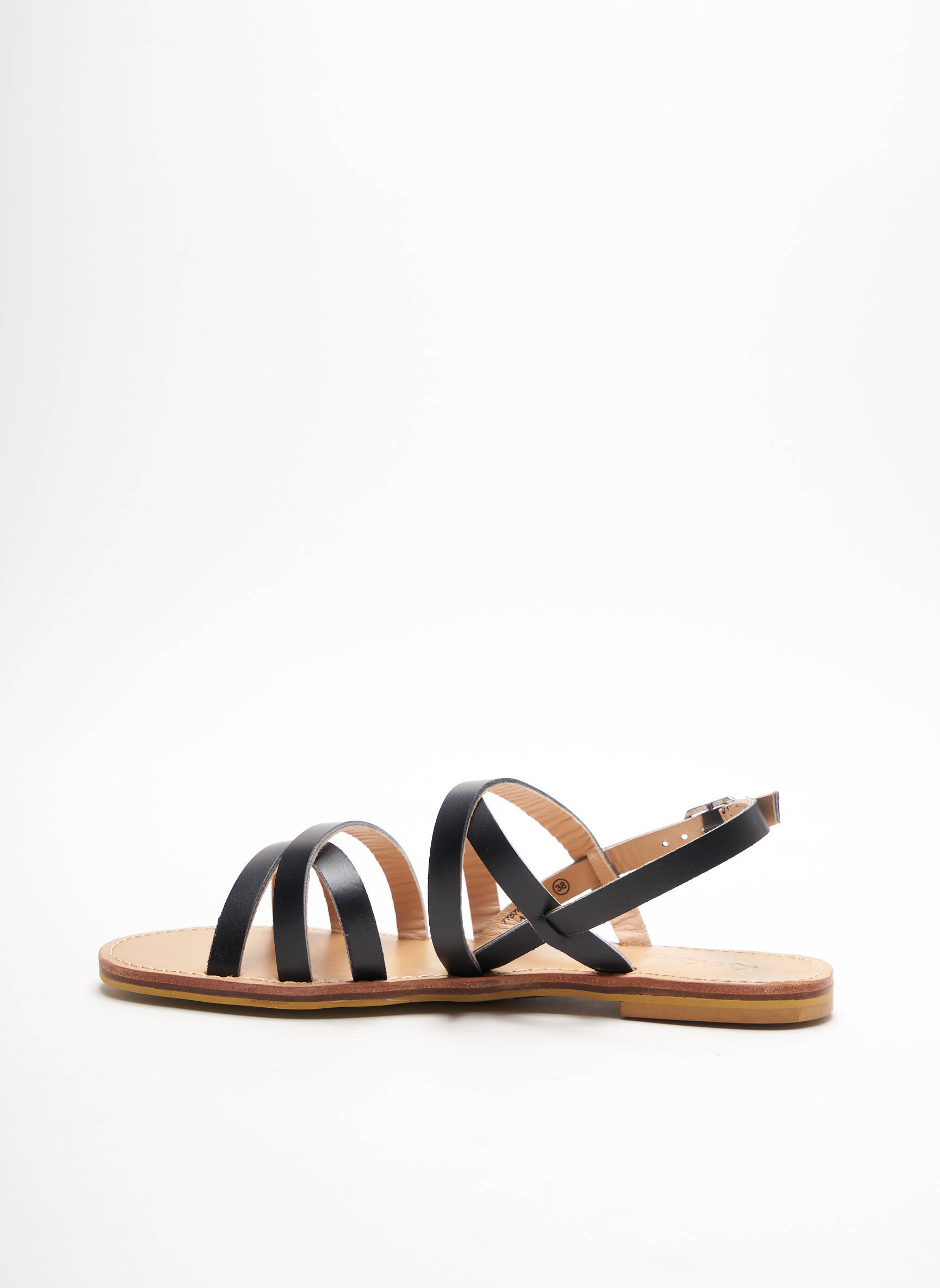 Kickers Sandales Nu Pieds Femme couleur noir