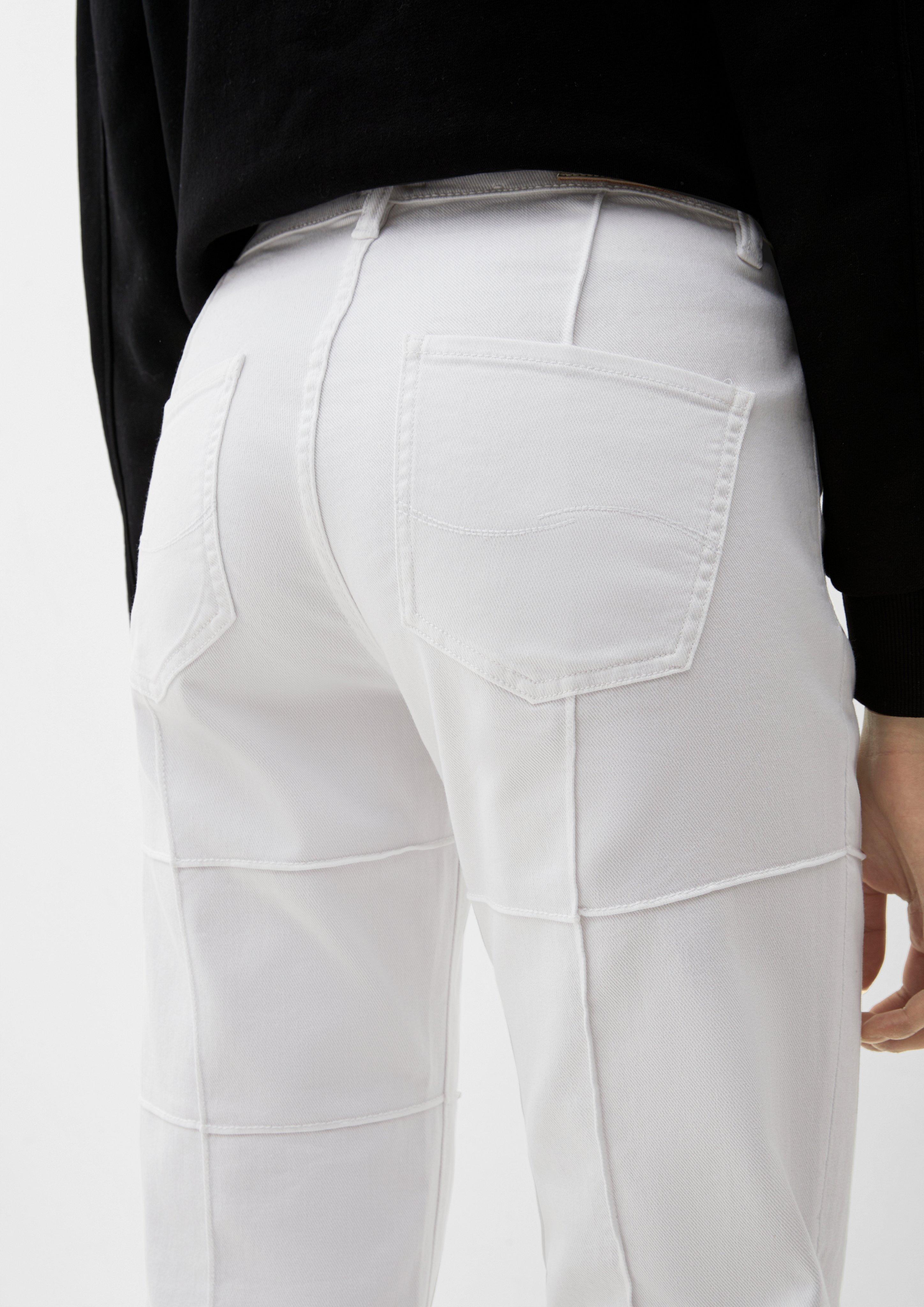 Jeans Catie / Slim Fit / High Rise / Straight Leg / Pintucks  2126808-01Z8