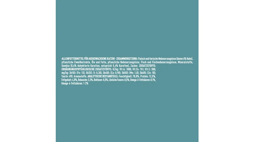 PURINA ONE Sensitive mit Huhn und Karotten 85 g