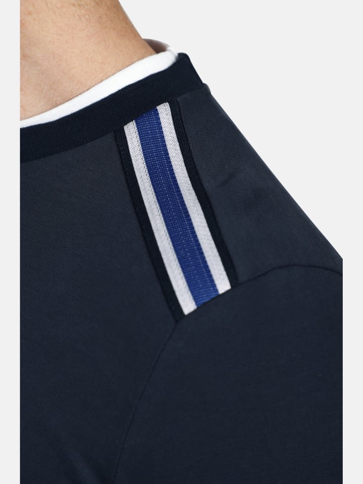 Charles Colby Sweatshirt EARL BRODIE in dunkelblau günstig kaufen