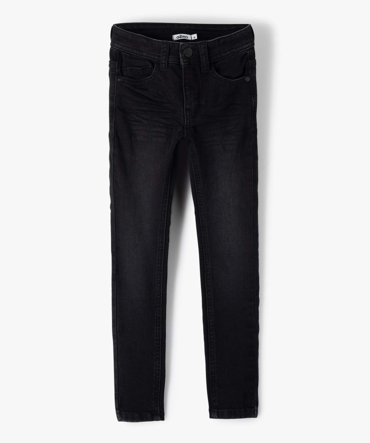 Jean Garçon coupe Ultra Skinny extensible stone | GEMO