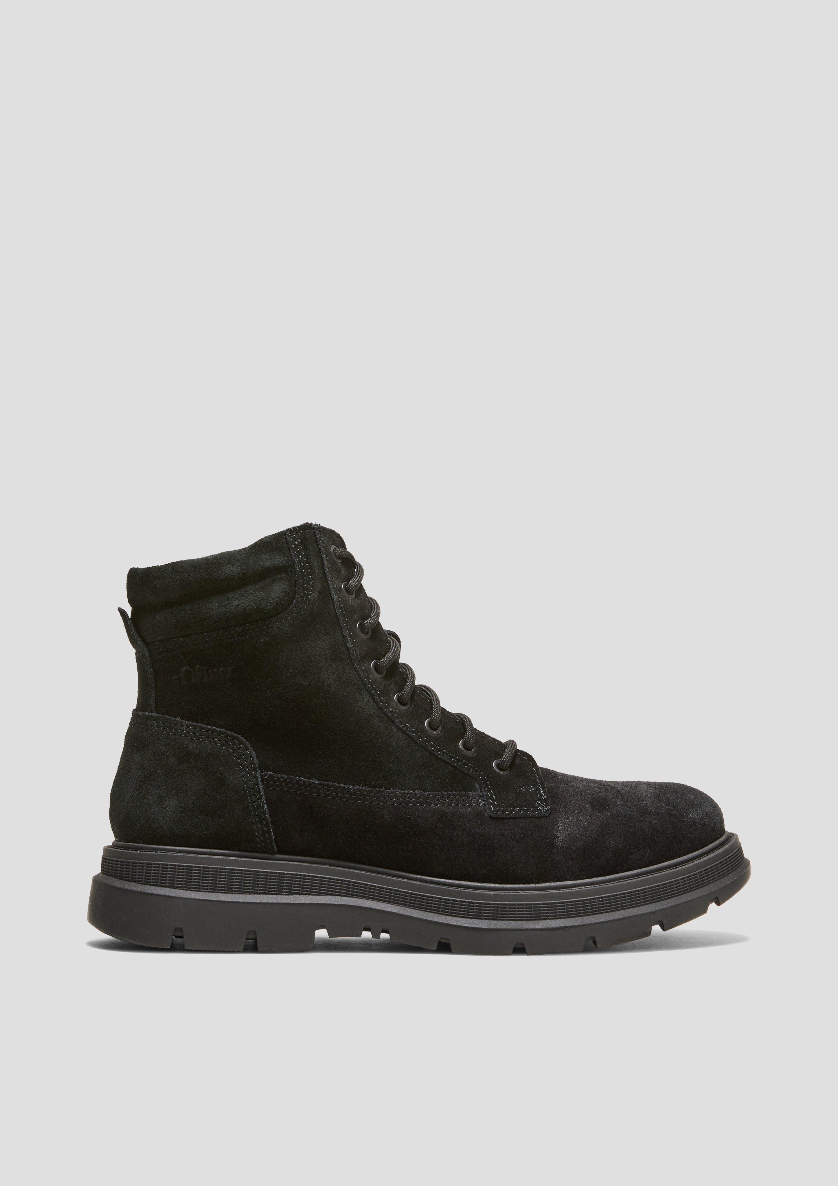 Gefütterte Boots aus Leder  6008612-001