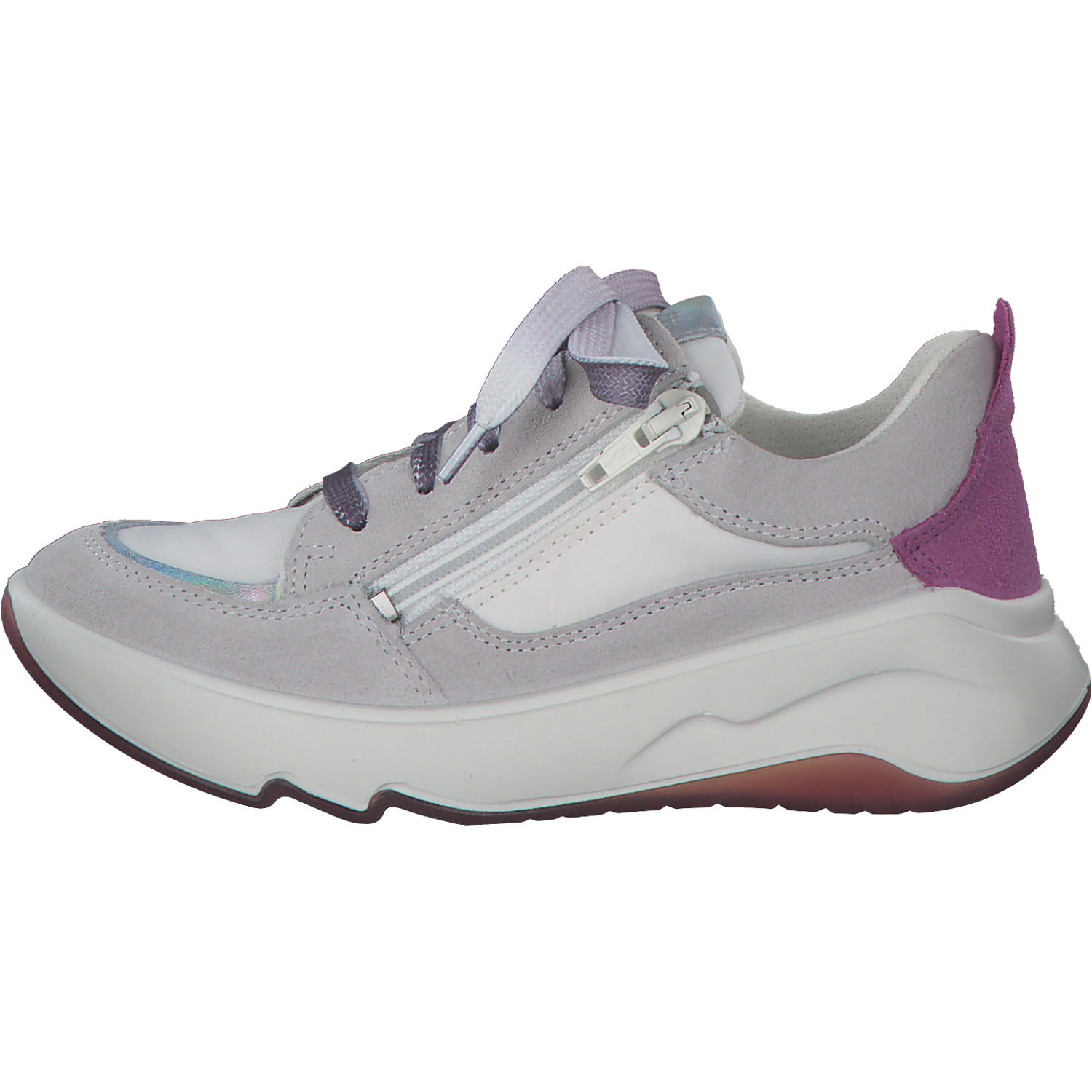 Superfit MELODY 000635, Sneakers Low, Kinder, weiß