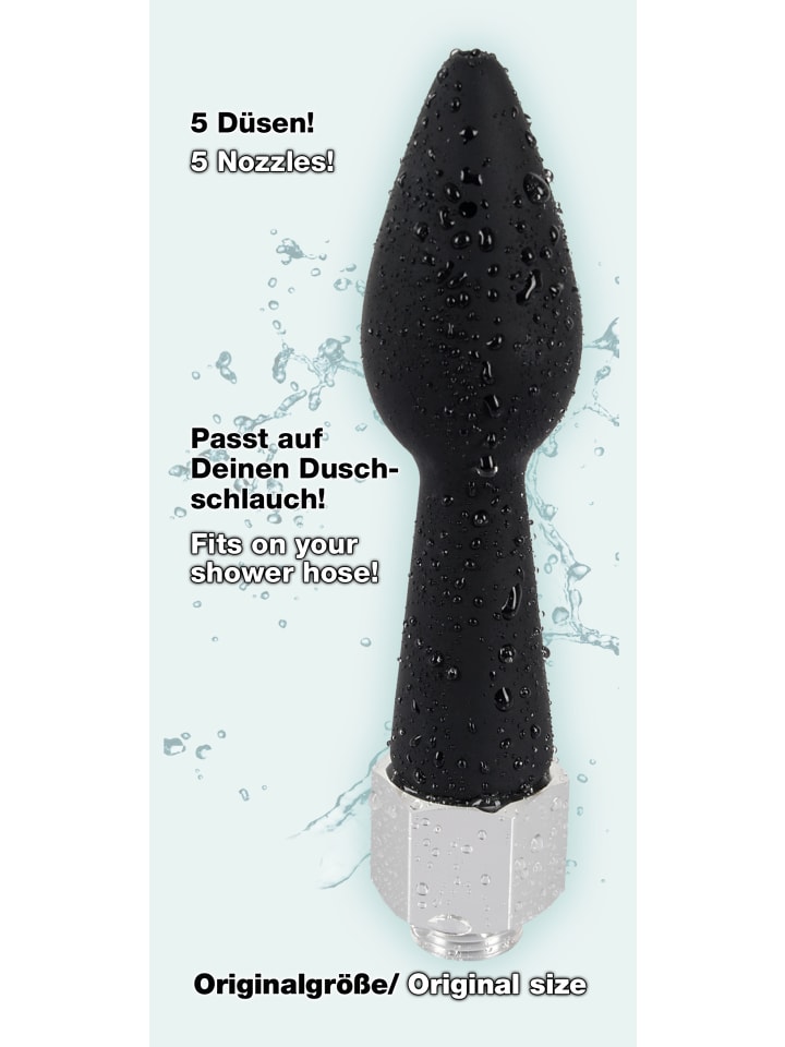 You2Toys Duschaufsatz Analdusche Rear Splash in schwarz günstig kaufen 16 cm