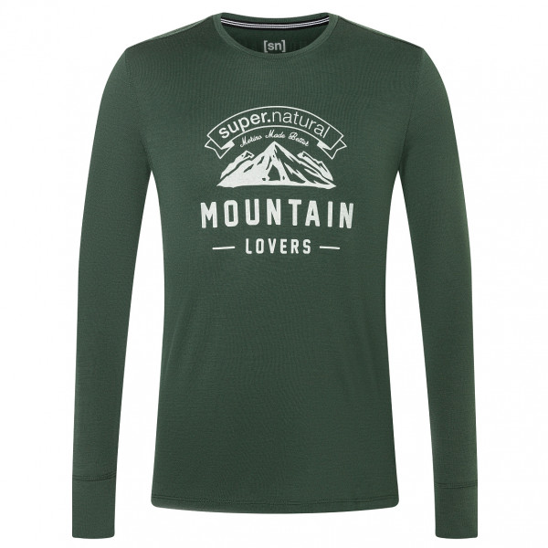 super.natural - Mountain Lovers L/S - Longsleeve