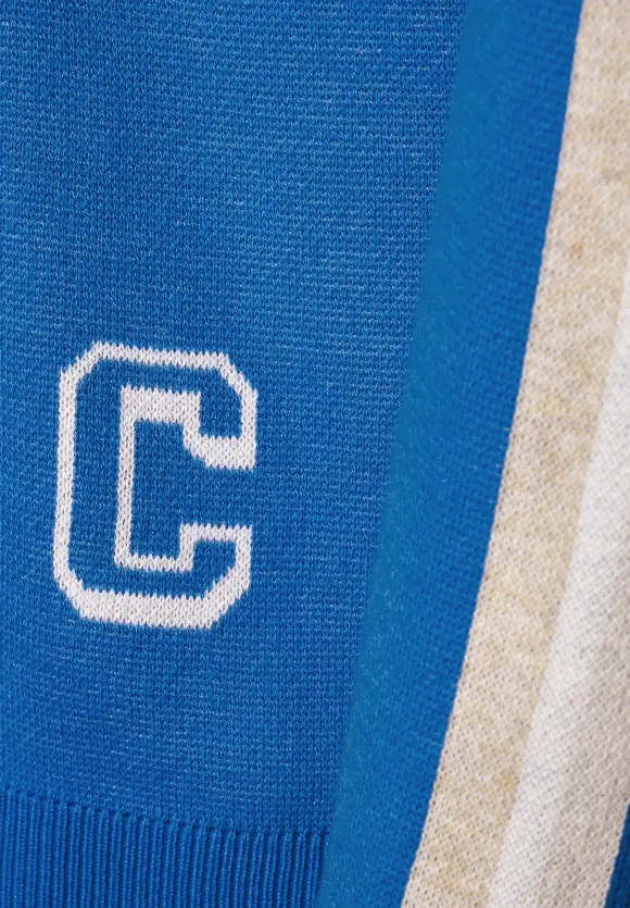 CECIL College Jacquard Pullover