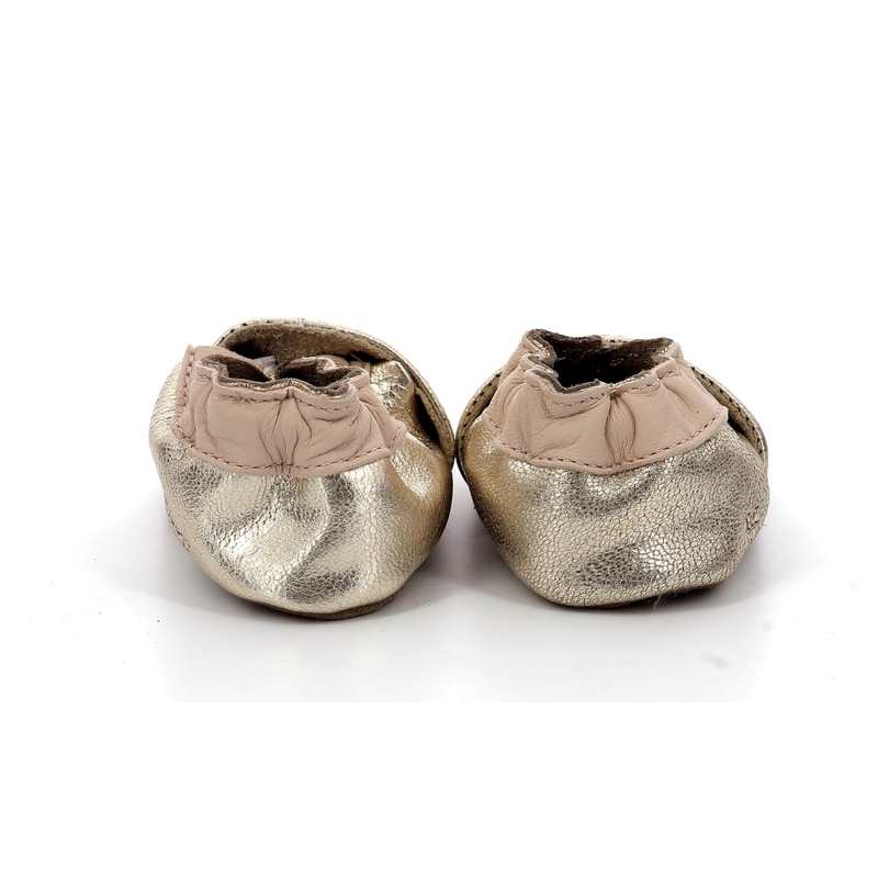 Chaussons cuir tannage vegetal Star Stripe